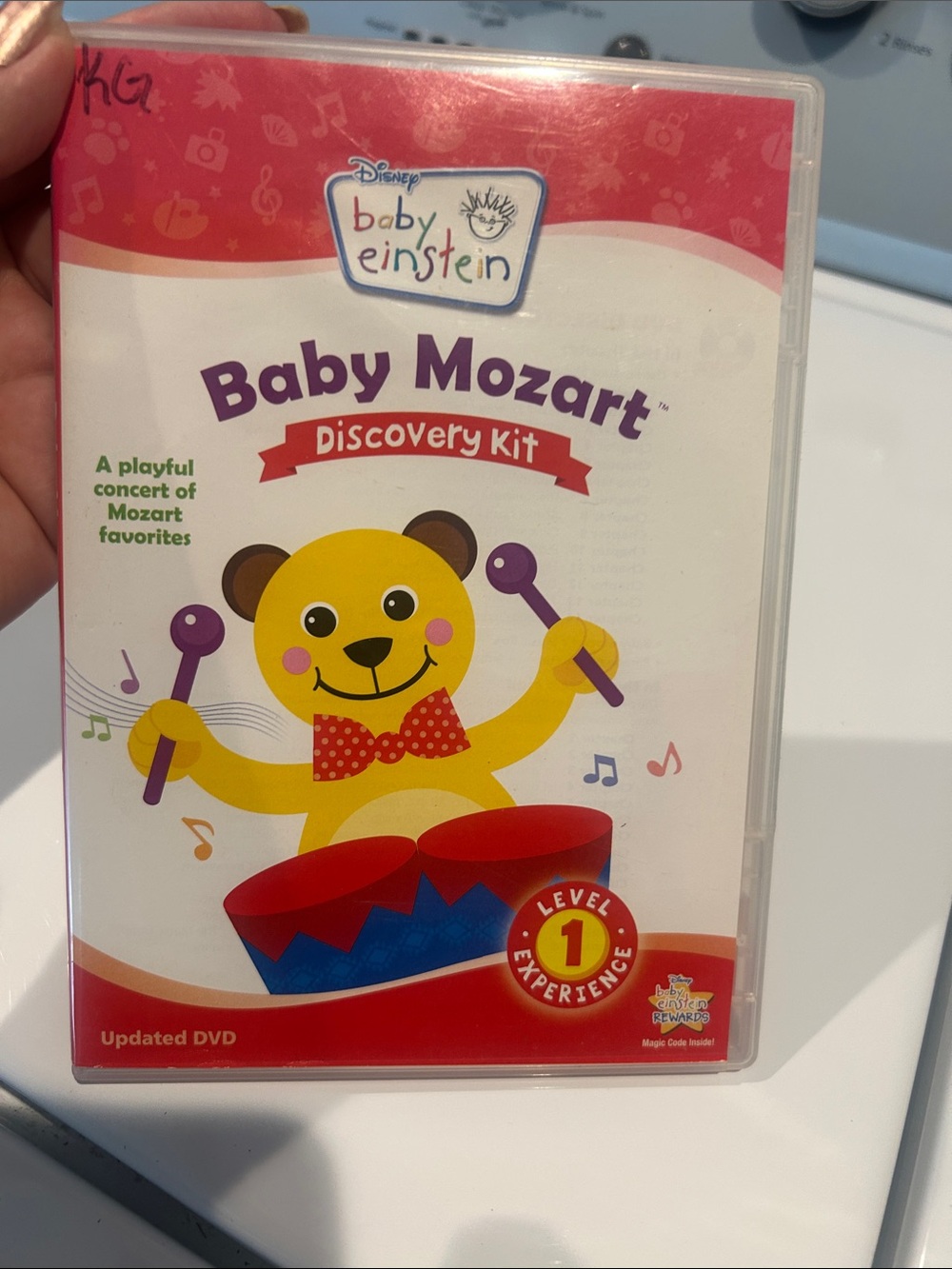 Baby Einstein Baby Mozart Discovery Kit DVD – Red and Yellow